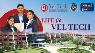 Campus Life  Vel Tech  YOUR FUTURE at Safe Hands [upl. by Lashoh]