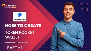 How to create token pocket wallet finxpressbc finxpressbcconcept [upl. by Ahsek]