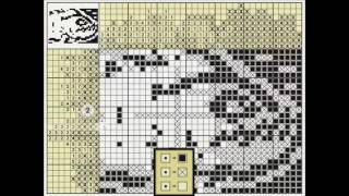 Nonograms Katana  Puzzles by belko61  Part 1  Piranha 35x25 [upl. by Yellah]