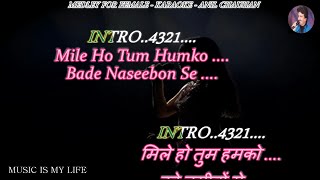 Medley Karaoke For FEMALE With Scrolling Lyrics Eng amp हिंदी [upl. by Annavaj]