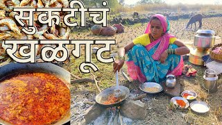 झणझणीत सुकट रस्सा कालवण  Sukat Recipe [upl. by Nonnahsal]