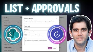 First Look at SharePoint Lists Approvals Integration with Microsoft Teams  New Approval Templates [upl. by Hardden669]