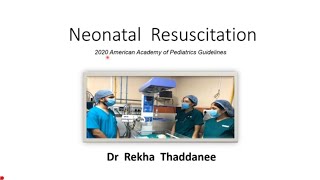 Neonatal Resuscitation Part1  2020 American Academy of Pediatrics Guidelines  Pediatrics [upl. by Freya]