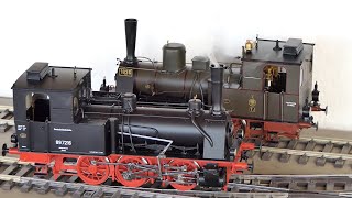 Vorschau Handmuster Baureihe BR 8970  Preußische T3 in 132 von Wunder – Modellbahn Spur 1 Messing [upl. by Eda]