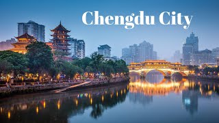 Aerial view of Chengdu city visit  The most beautiful city of China [upl. by Nobile]