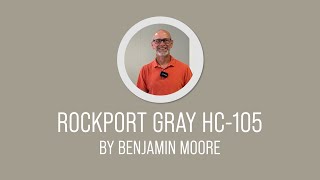 Rockport Gray HC105 by Benjamin Moore fixed audio [upl. by Abigale]