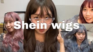 Shein wigs haul 💗👑 [upl. by Carney653]