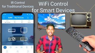 SURE  Smart Universal Remote Control mobile phone ko remote Banaye any deviceAaura Technical [upl. by Adelaide]