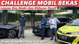 ADU PINTAR CARI MOBIL BEKAS LAWAN OM MOBI DAN RIDWAN HANIF [upl. by Accebor]