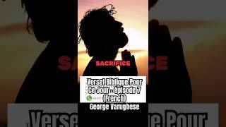 Verset Biblique Pour Ce Jour  épisode 7 French  George Varughese  Life Changing Factory [upl. by Koetke259]