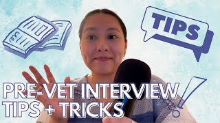 Vet School MOCK Interview  Tips amp Tricks  AndreaJoyce [upl. by Ahsiela882]