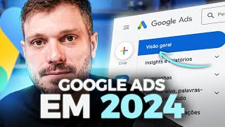 Como Anunciar no Google Para Iniciantes em 2024  Tutorial Completo  Live 100 [upl. by Hametaf]