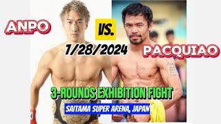 PACQUIAO IS BACK  PACQUIAO ANPO FIGHT 2024 HIGHLIGHTS [upl. by Pippo]