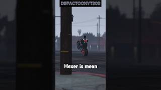 LCC Hexer removed vehicle  GTA 5 Online [upl. by Alderson923]