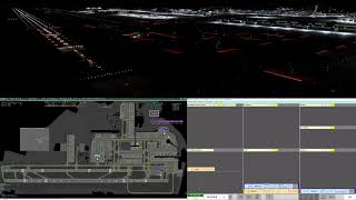 EGKKGND  Gatwick Ground  Vatsim UK ATC  3001  Towerview Part 3 [upl. by Ignazio]