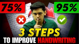 How to Improve Your Handwriting 🔥 3 Simple Steps Prashant Kirad [upl. by Oinotla]