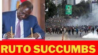 BREAKING News GenZ Forces Ruto To DROP The Finance Bill 2024 As Shocking Details Emerge [upl. by Yraeg]