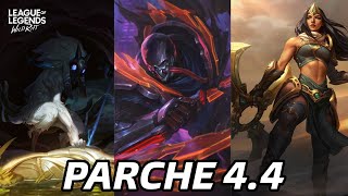 PARCHE 44 DE WILD RIFT KINDRED EN EL MODO ARENA SKINS BOYBAND MASCOTAS SIVIR Y MÁS [upl. by Aienahs]