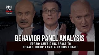 Behavior Panel Analysis  Donald Trump Kamala Harris Debate  Phil in the Blanks [upl. by Tila]