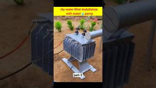 diy water filter installation part2 shorts youtubeshorts trending openworld [upl. by Nachison796]