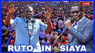 RUTO IN SIAYA  CS OPIYO WANDAYI HOMECOMING CEREMONY  RUTO IN SIAYA TODAY [upl. by Tatiana]