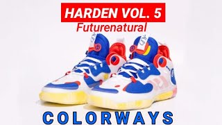 Adidas HARDEN VOL5 quotFuturenaturalquot Colorways [upl. by Gerhan146]