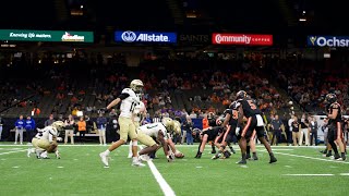 BR Catholic Vs Acadiana  State Championship 2023  Full Game TOP VIEW [upl. by Eerot701]