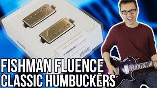 Fishman Fluence Classic Humbuckers DemoReview  Classic Sounds Meet Modern Tech [upl. by Saint]