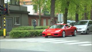 Ferrari 360 Modena with Capristo exhaust Insane sound 1080p HD [upl. by Steinway]