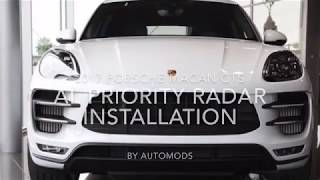 Porsche Macan ALP Radar Install [upl. by Coshow255]