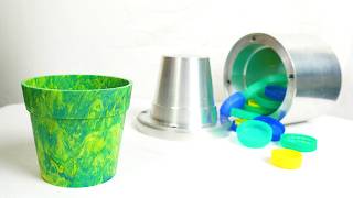 Plant Pots made from Recycled Plastic [upl. by Yanahs]