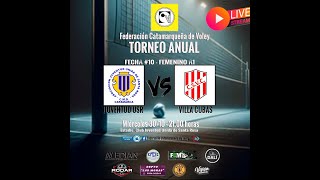 🏐VIVO VOLEY  TORNEO ANUAL Juventud Unida vs Sp Villa Cubas Femenino A1 [upl. by Anirtal946]