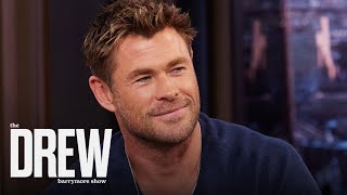 Chris Hemsworth Says Elsa Pataky Showed Up on Motorcycle on 1st Date  The Drew Barrymore Show [upl. by Ignatia]