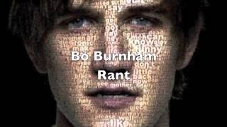 Bo Burnham  Rant [upl. by Etteoj802]