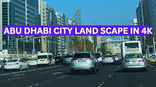 ABU DHABI CITY AND YAS ISLAND IN 4K LAND SCAPE UAE DRIVING TOUR 2023 [upl. by Isac]