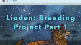 Lioden Breeding Project Part 1 [upl. by Rella]