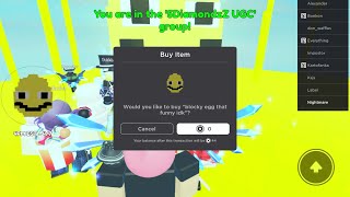 Sniping Free blocky egg that funny idk Ugc Limited [upl. by Aivilo]