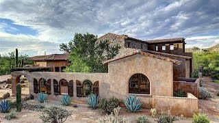 Spanish Colonial Retreat in Scottsdale Arizona [upl. by Albric]