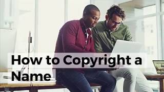 How to Copyright a Name [upl. by Adams]