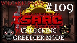 Unlocking Greedier Mode  The Binding of Isaac Repentance 109 [upl. by Gloria]