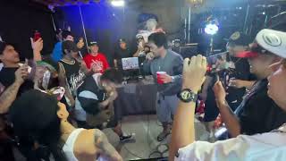 SmugglazOFFICIAL amp flictg  Nakakamiss Lang Kasi Live Performance  187 Mobstaz Christmas Party [upl. by Soni]