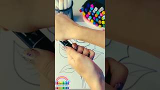 Drawing a flower 2024trending viralshortsviralvideo drawing [upl. by Hans223]