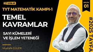 Hız Tyt Matematik Kampı1  Temel Kavramlar  Sayı Kümesi ve İşlem Yeteneği  Pdf öğrenmegarantili [upl. by Torrin]