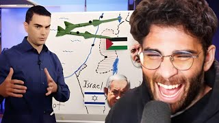 Ben Shapiro Teaches Class on Israel INSTANTLY FAILS  Hasanabi reacts [upl. by Arianne]