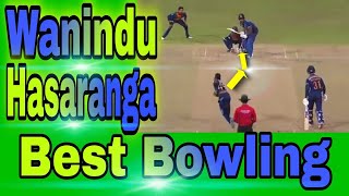 Wanindu Hasaranga Best Bowling Nodhutu Wishwaya [upl. by Teena]