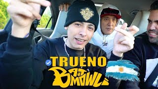 TRUENO hace un ÉPICO FREESTYLE sobre BOOMBAP con SU PADRE [upl. by Nwonknu]