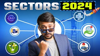 Best Sectors to Invest In India 2024🔥  Stock Market 2024  Harsh Goela [upl. by Imuy532]