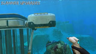 Subnautica Scanner upgrades [upl. by Annaoi573]