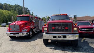 Salyersville Emergency Vehicles [upl. by Braeunig]