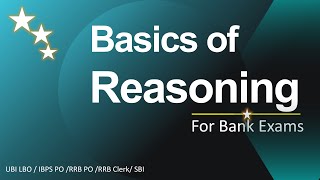 Reasoning Made Easy A Beginners Guide for Bank Aspirants  UBI LBOIBPS Exams  RRB PO Clerk Exams [upl. by Rihaz]